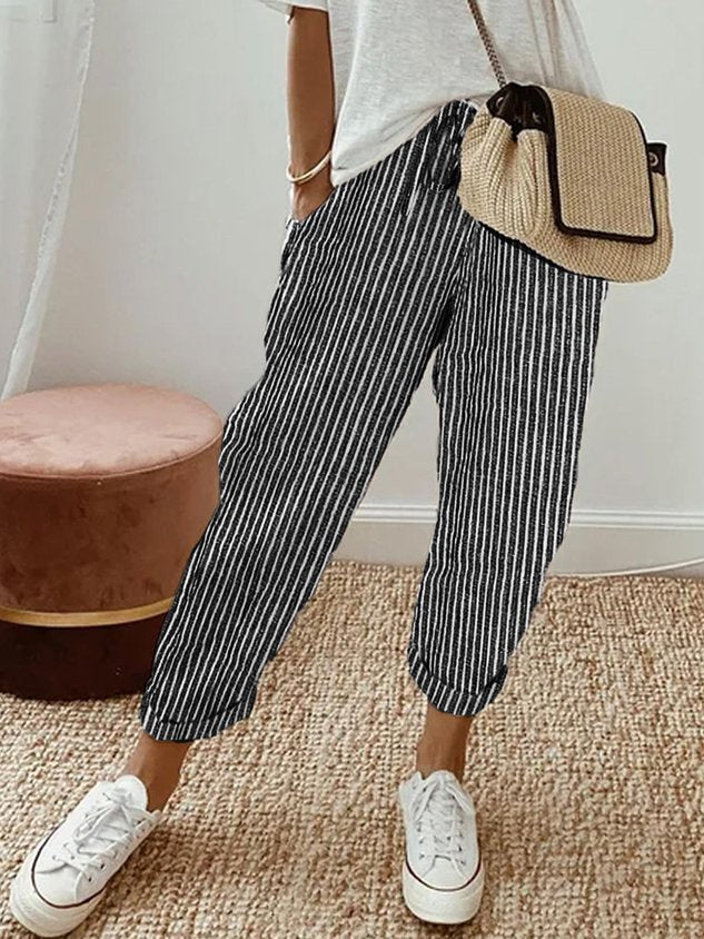 Elegant Fluid Trousers with Comfort