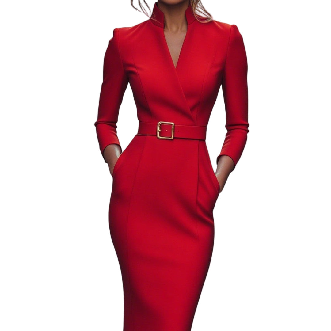 Hanna – High Neck Dress