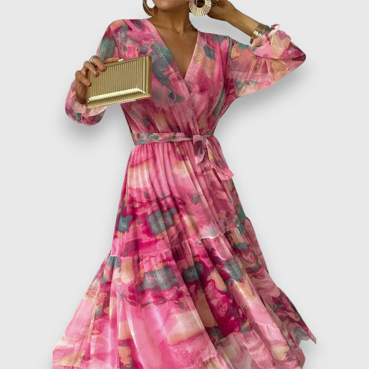 Marielle – Elegant Floral Dress for Special Occasions