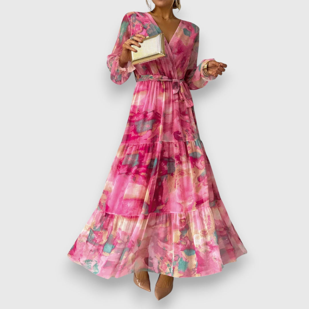 Marielle – Elegant Floral Dress for Special Occasions