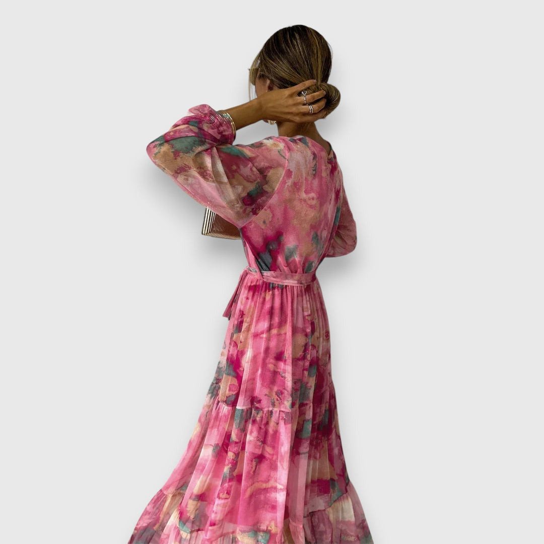Marielle – Elegant Floral Dress for Special Occasions