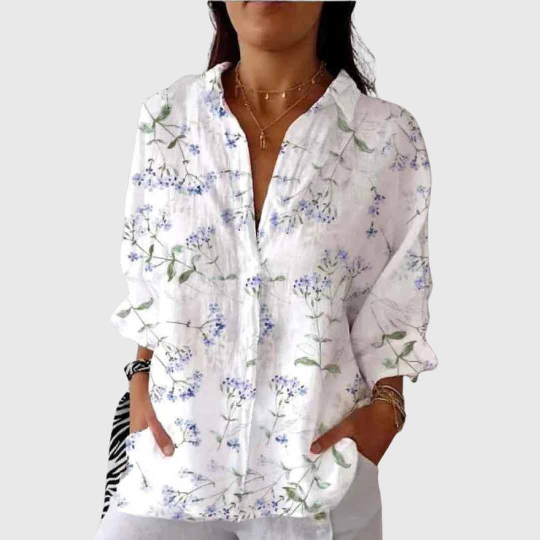 Vibrant Printed Blouse