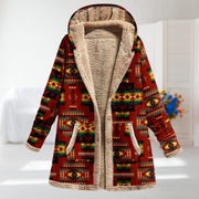 Red-Multicolour-Brown