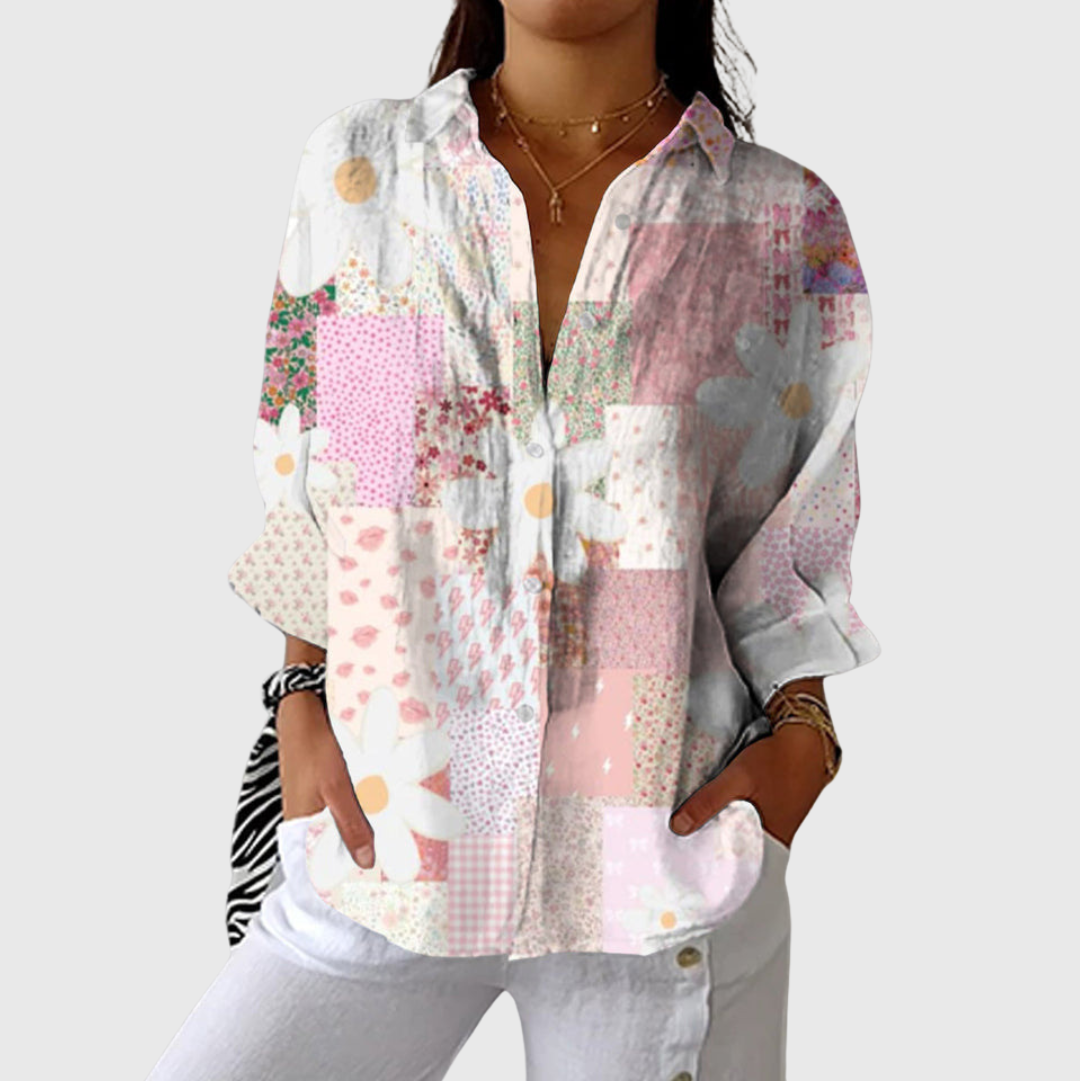 Vibrant Printed Blouse