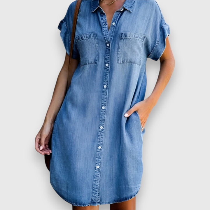 Paulina – Contemporary Denim Dress for Every Occasion