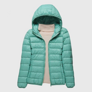Turquoise with Hood