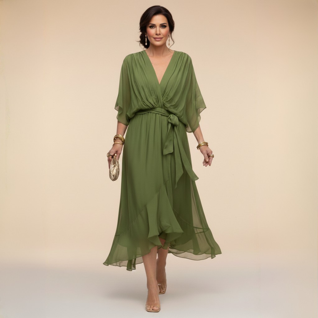 Sofija - Women's Belted Dress