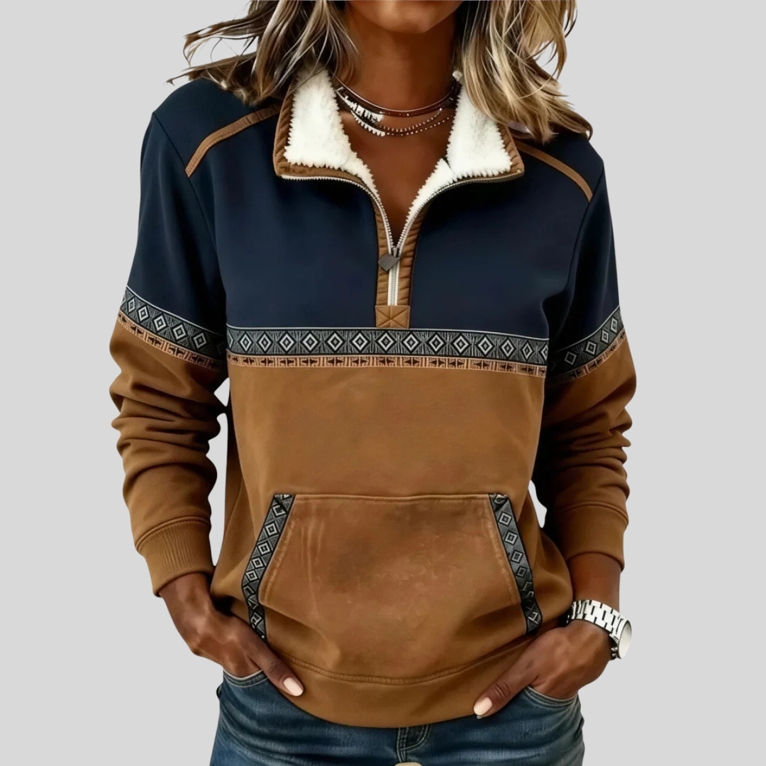 Neeltje | Cozy Half-Zip Jumper