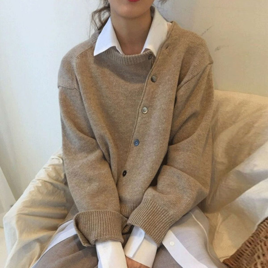 Ashley™ | Buttoned Sweater