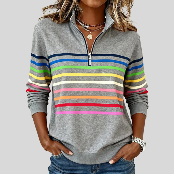 Reinou | Sporty Half-Zip Jumper
