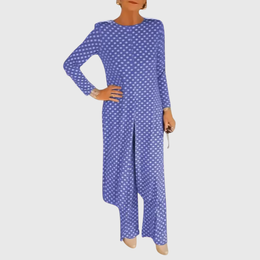 Nikolina - Delightful Polka Dot Jumpsuit