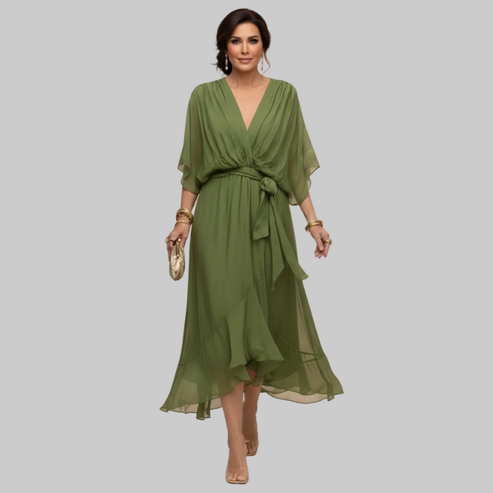 Sofija - Women's Belted Dress