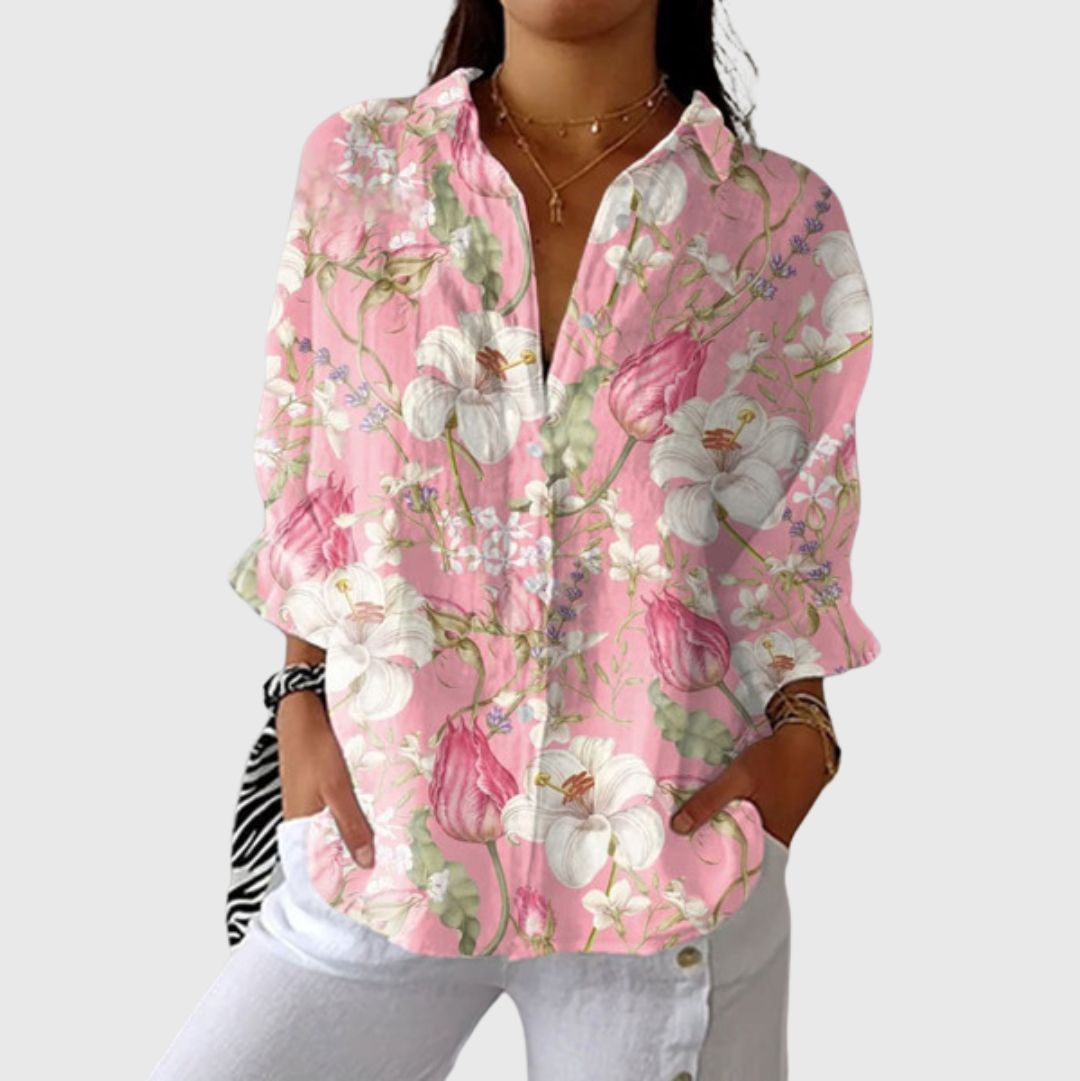 Vibrant Printed Blouse