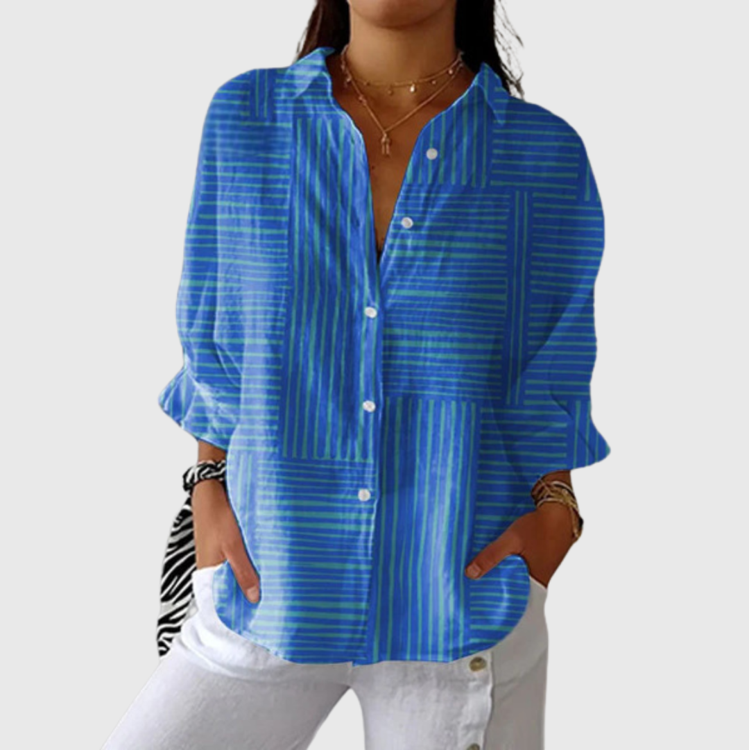 Vibrant Printed Blouse