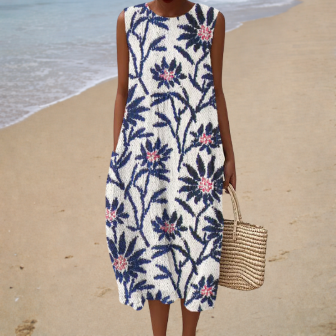 Relaxed Sleeveless Summer Dress
