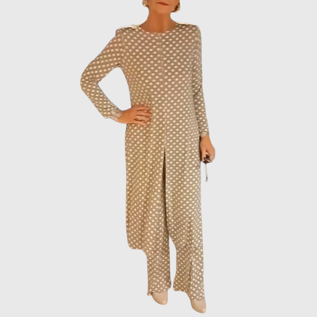 Nikolina - Delightful Polka Dot Jumpsuit
