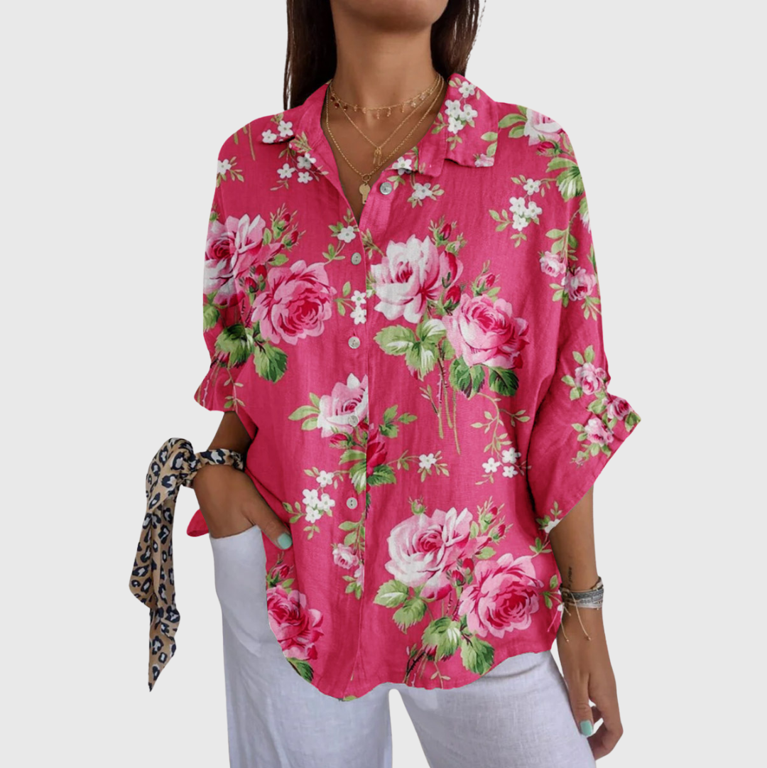 Vibrant Printed Blouse