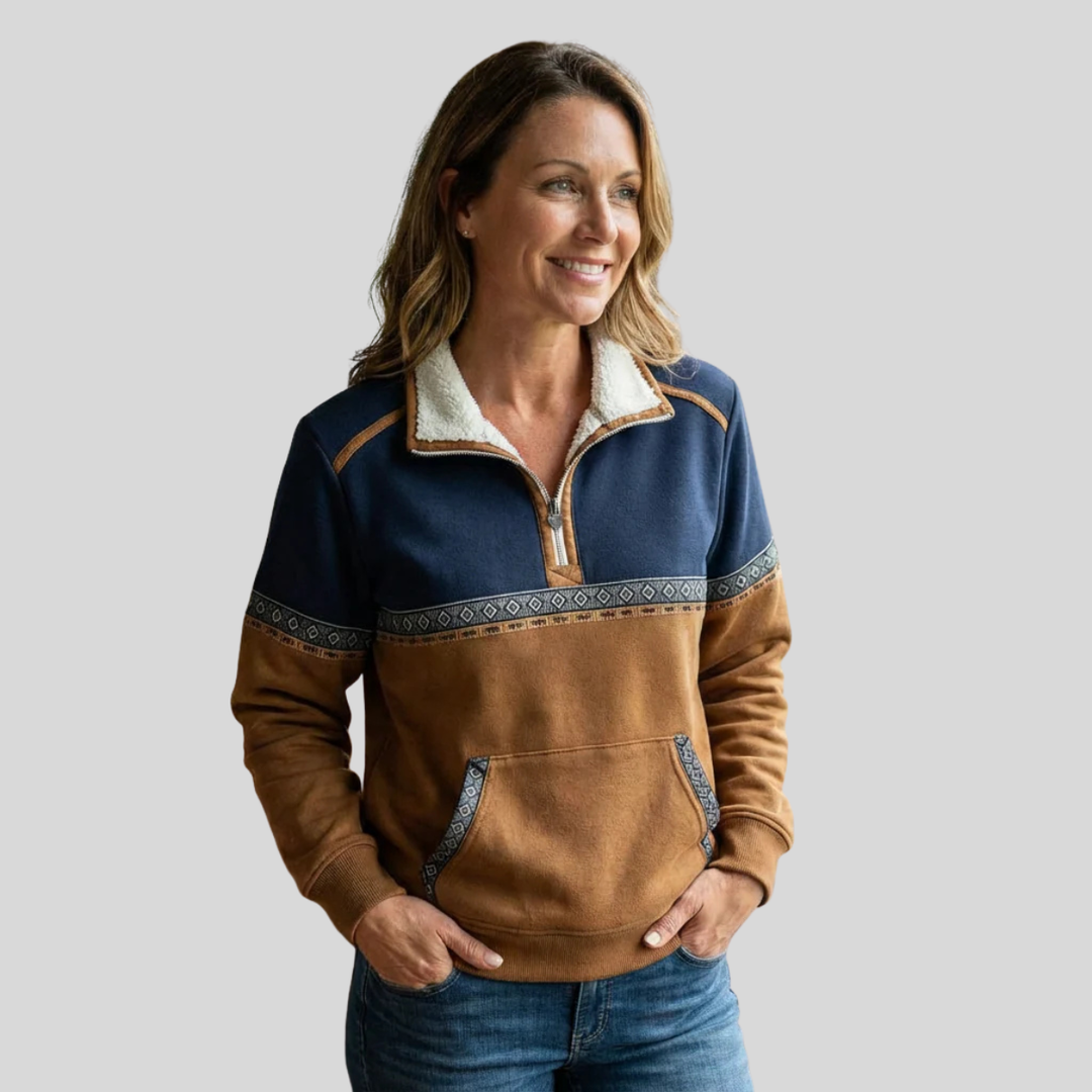 Neeltje | Cozy Half-Zip Jumper