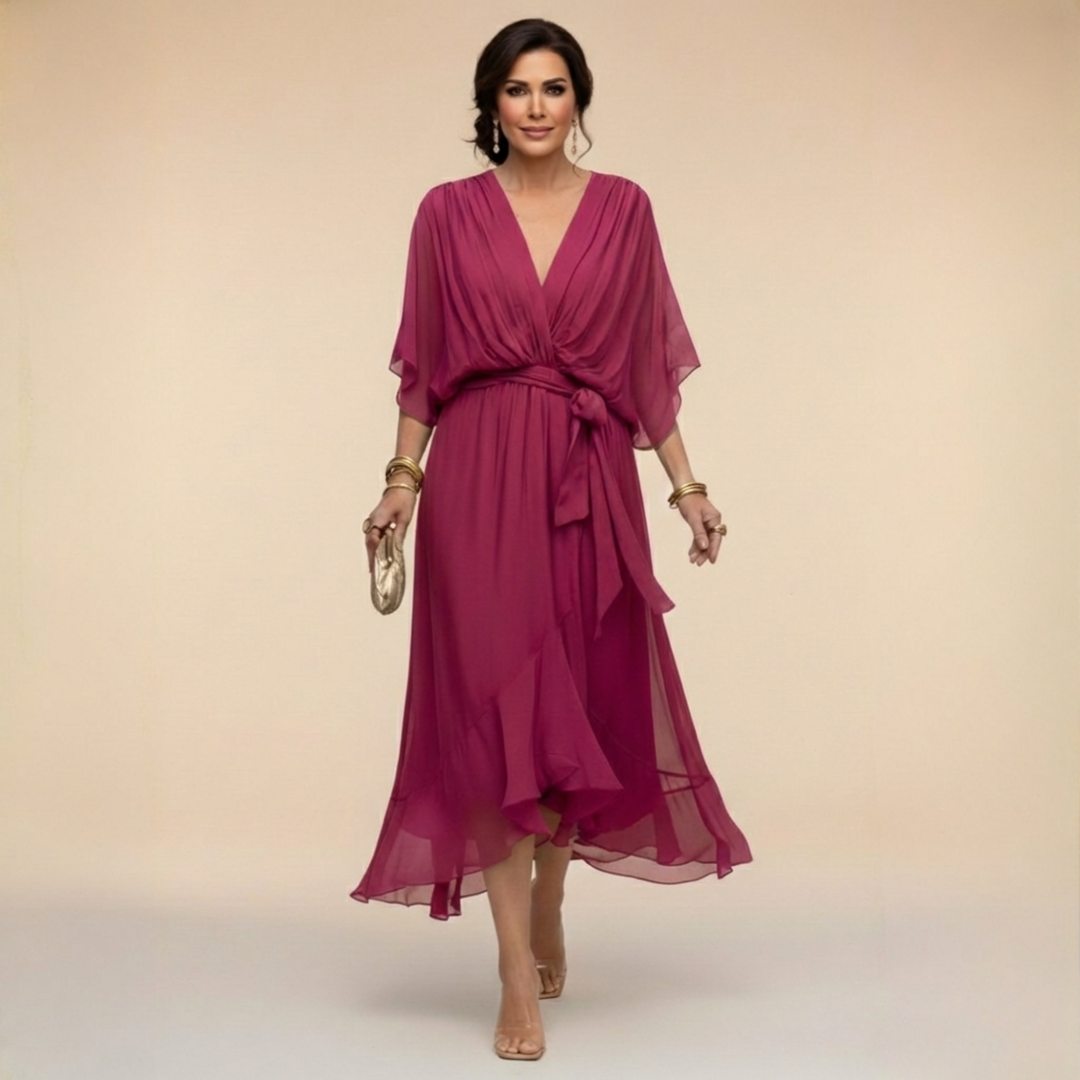 Sofija - Women's Belted Dress
