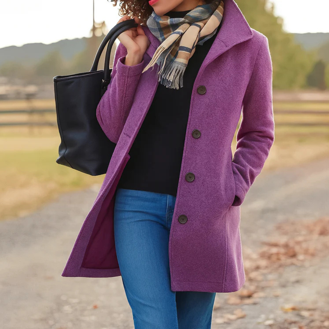 Aurora | Single Button Coat