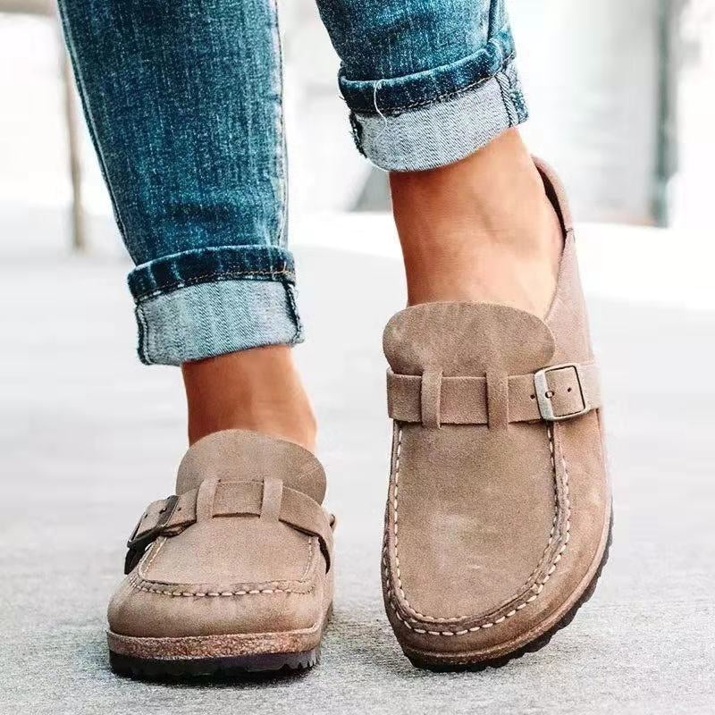 Lyra - Suede Leather Orthopaedic Loafers