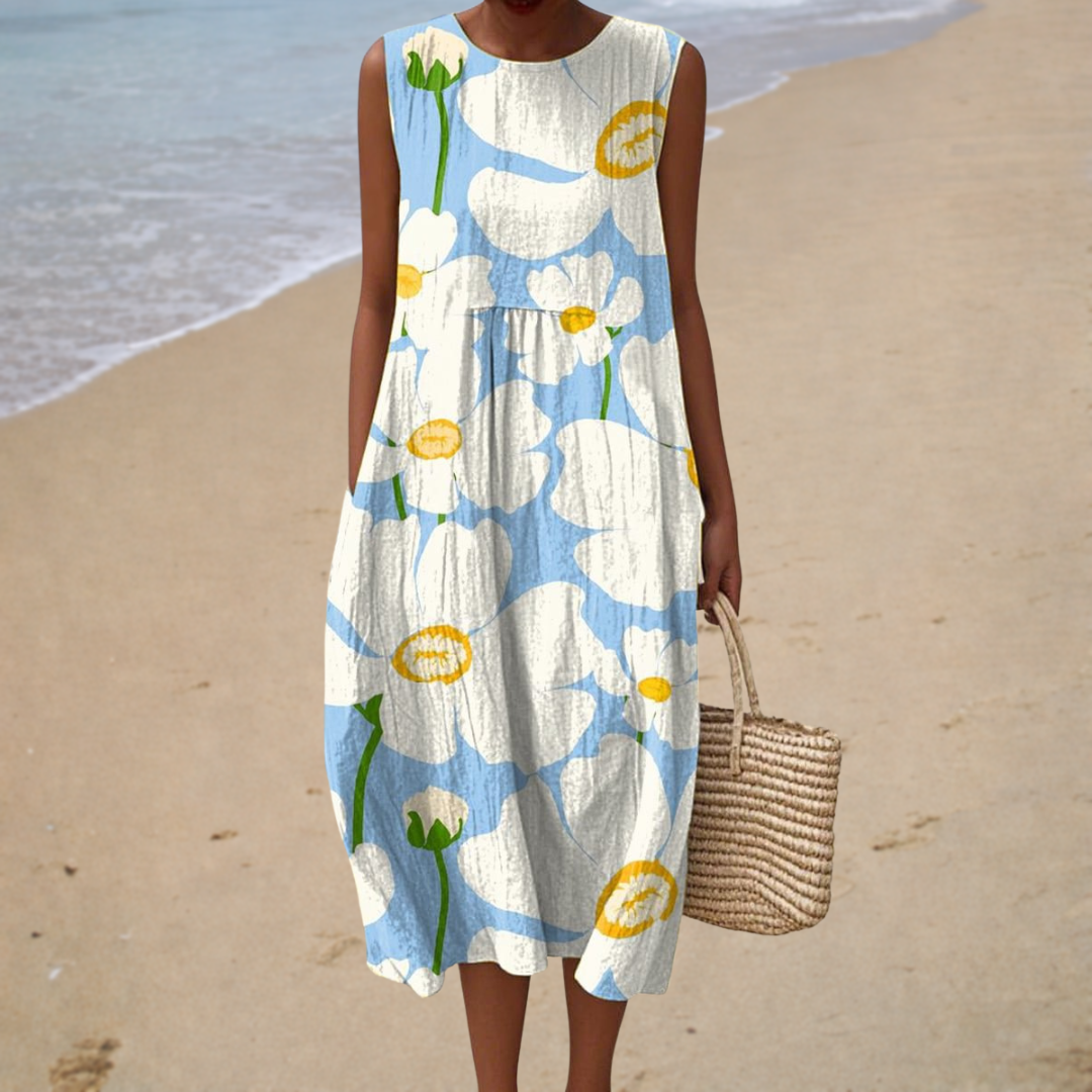 Effortless Sleeveless Summer Dress