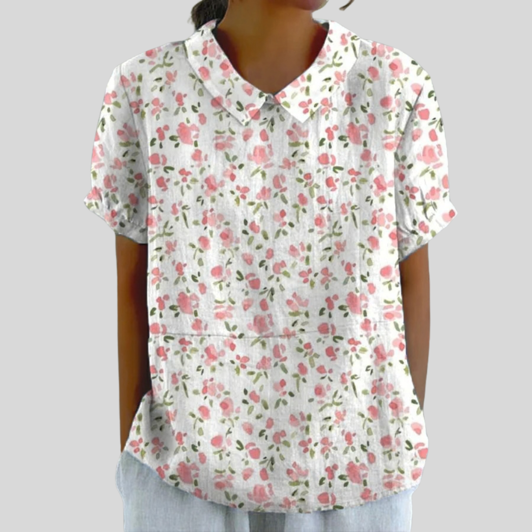Chic Floral Top for Comfort and Style