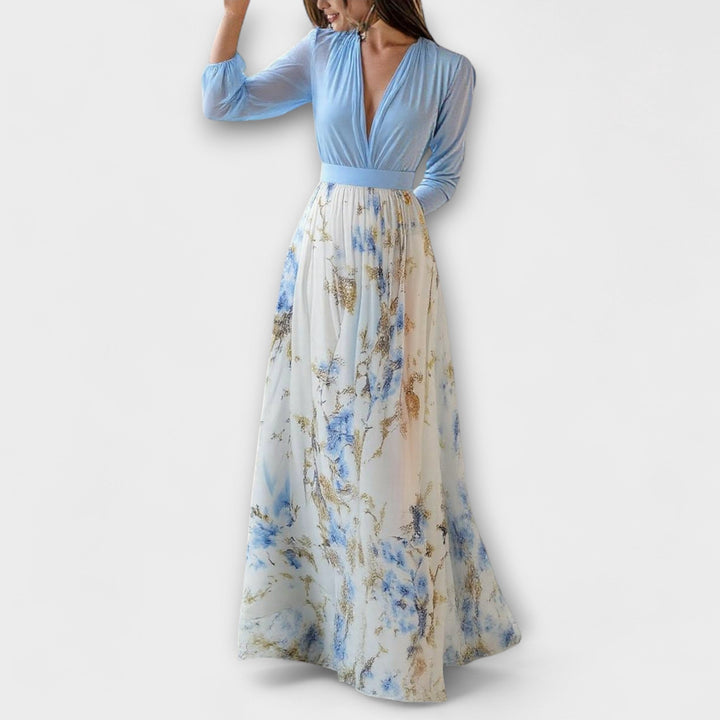 Harper – Elegant Floral Dress for Special Occasions