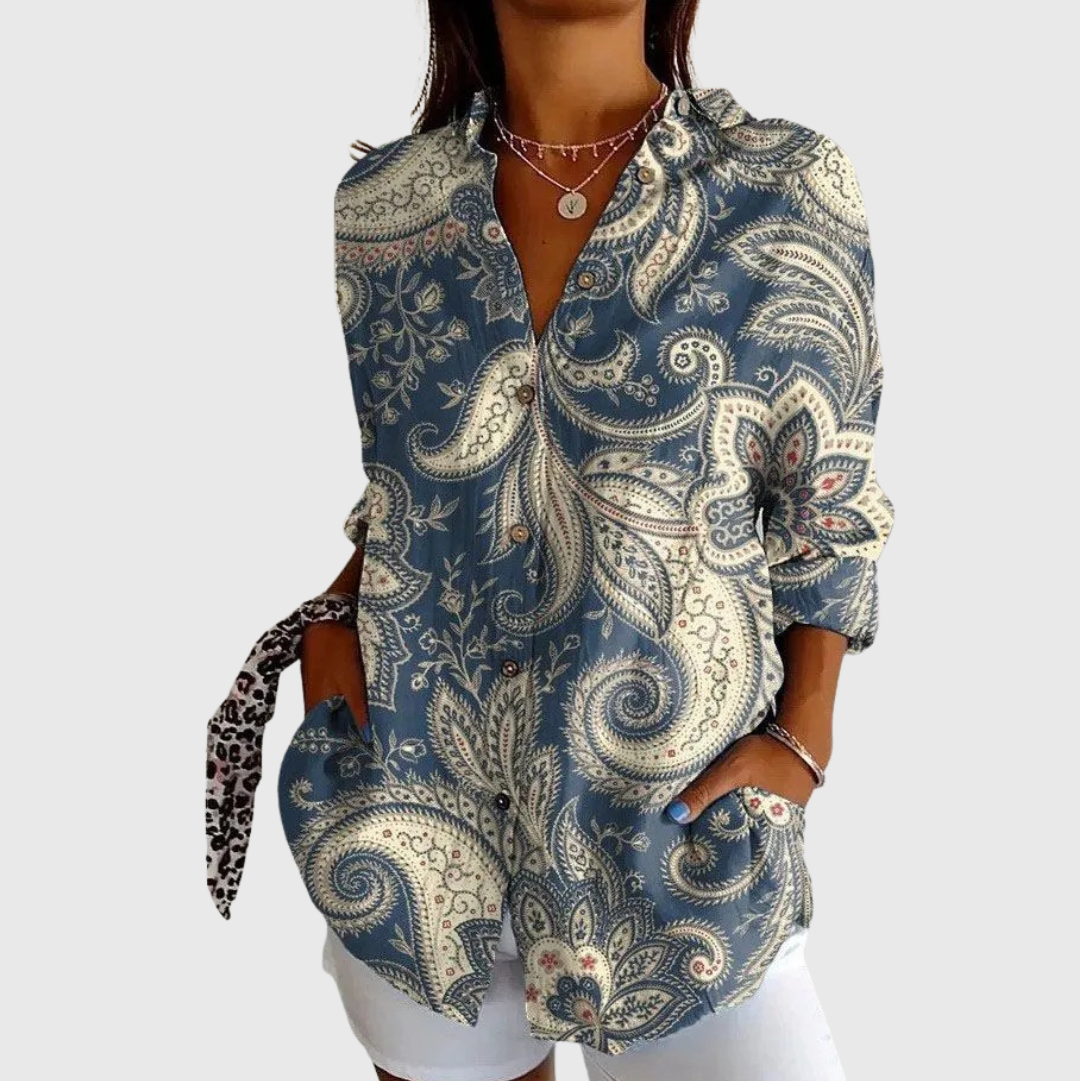 Vibrant Printed Blouse
