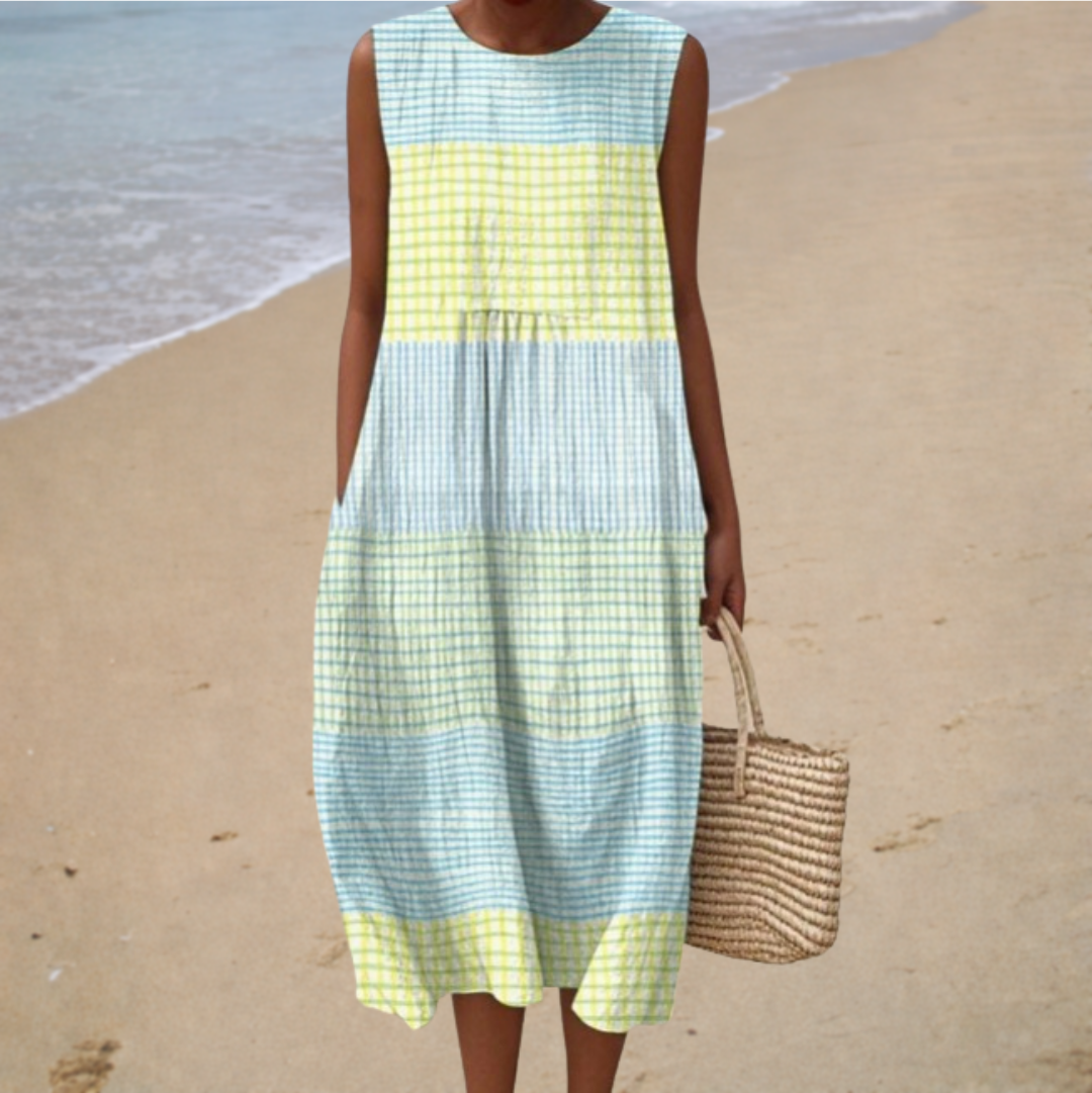 Relaxed Sleeveless Summer Dress