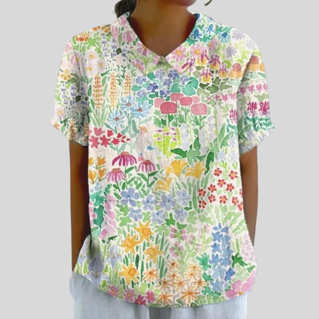 Elegant Floral Top – Comfortable and Stylish