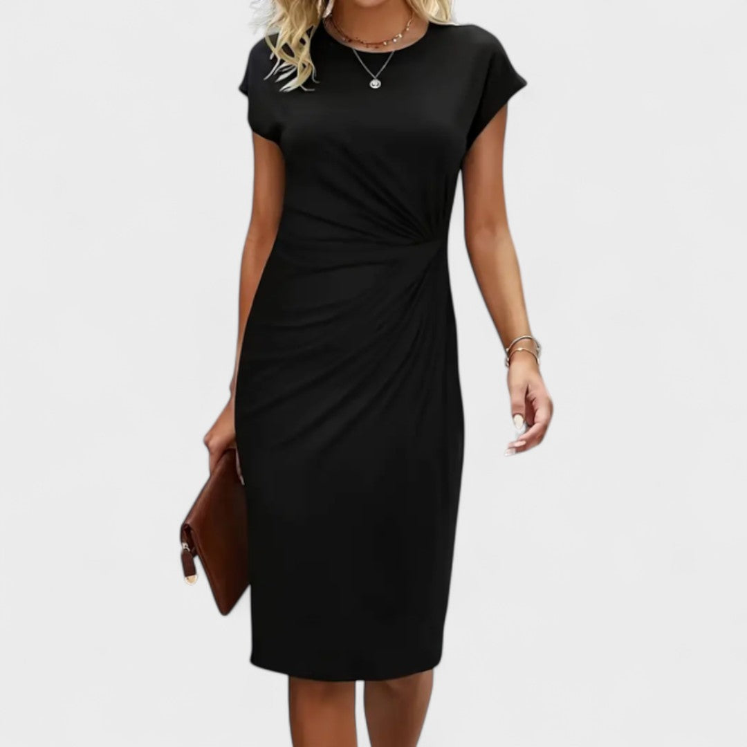 Elvira - Short Sleeve Cocktail Dress