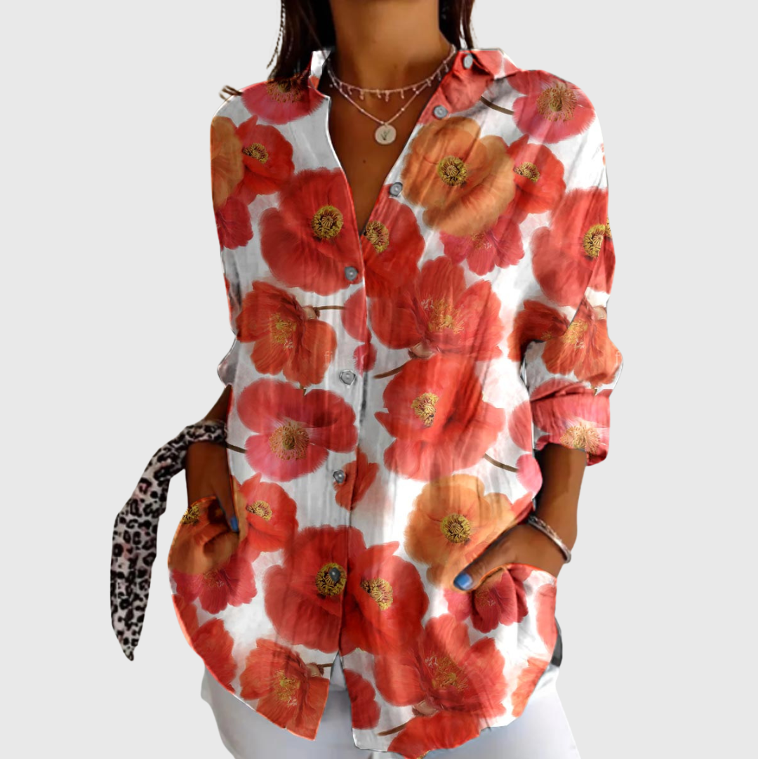 Vibrant Printed Blouse