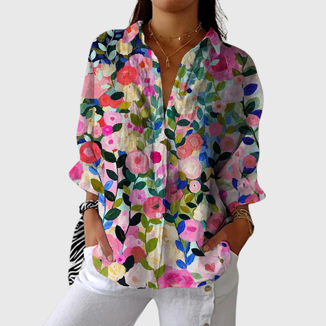 Vibrant Printed Blouse