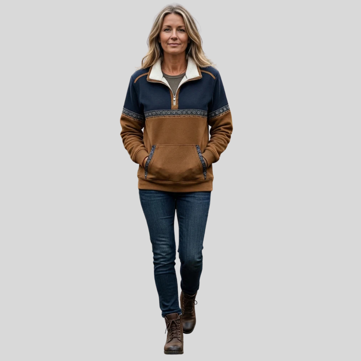 Neeltje | Cozy Half-Zip Jumper