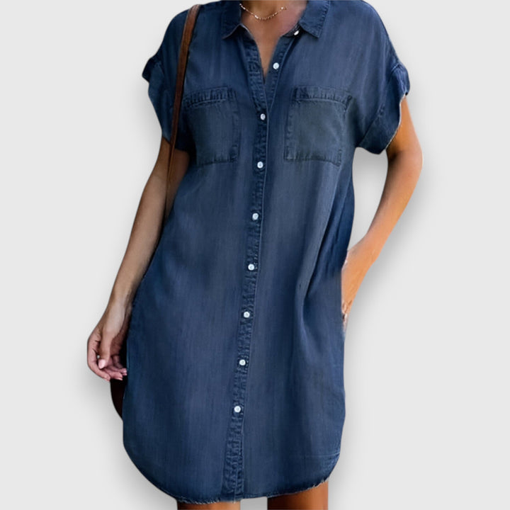 Paulina – Contemporary Denim Dress for Every Occasion