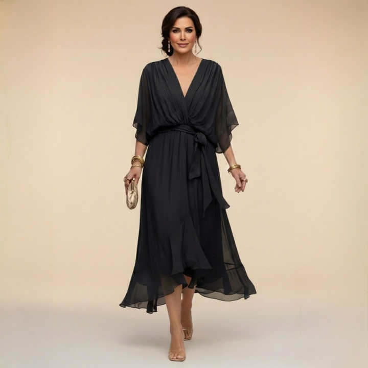 Sofija - Women's Belted Dress
