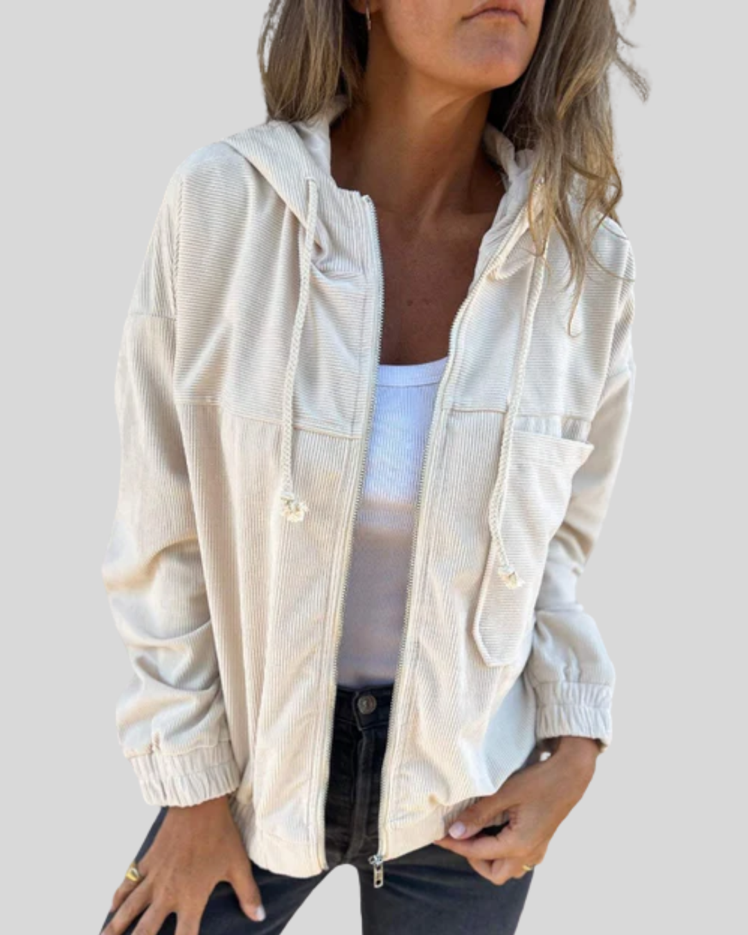 Mabel | Zip-Up Soft Gilet