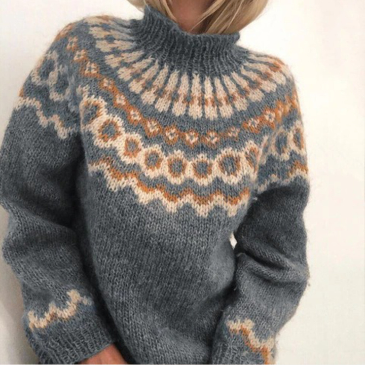 Sylvia™ |Elegant Roll Neck Sweater