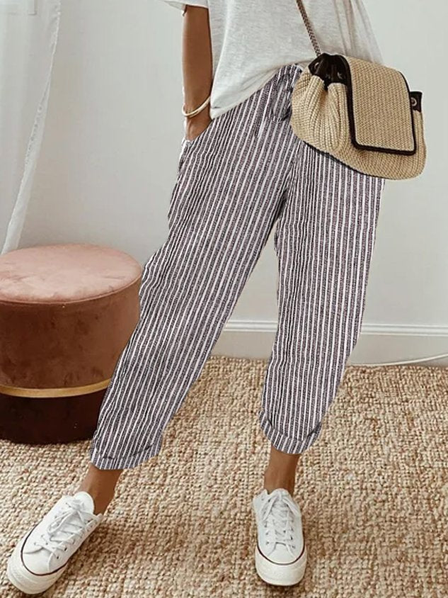 Elegant Fluid Trousers with Comfort