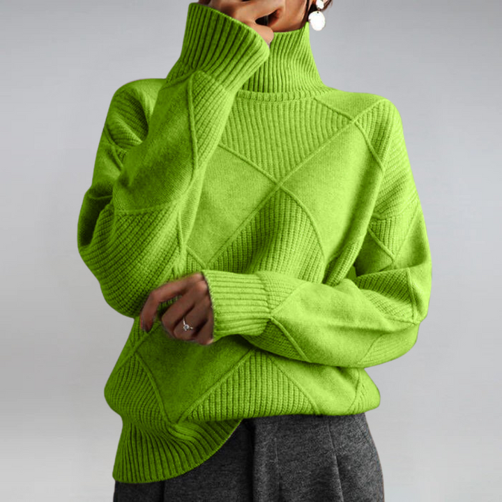 Lauren | Luxurious Cashmere Roll Neck Sweater