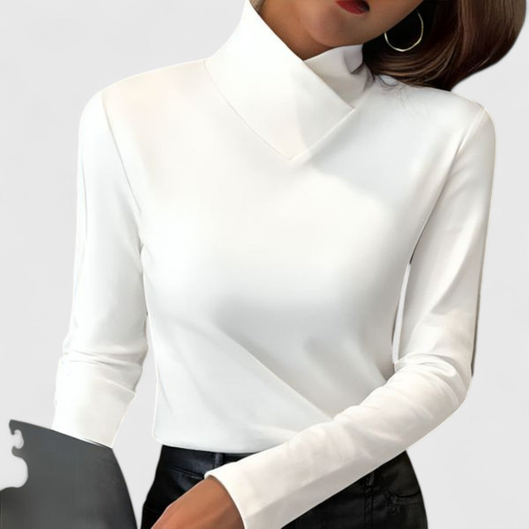 Clair | Elegant Roll Neck Sweater