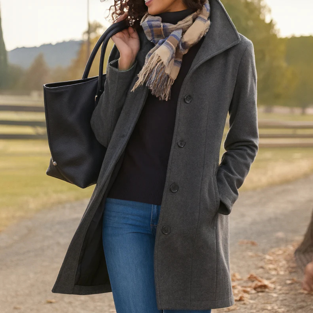 Aurora | Single Button Coat