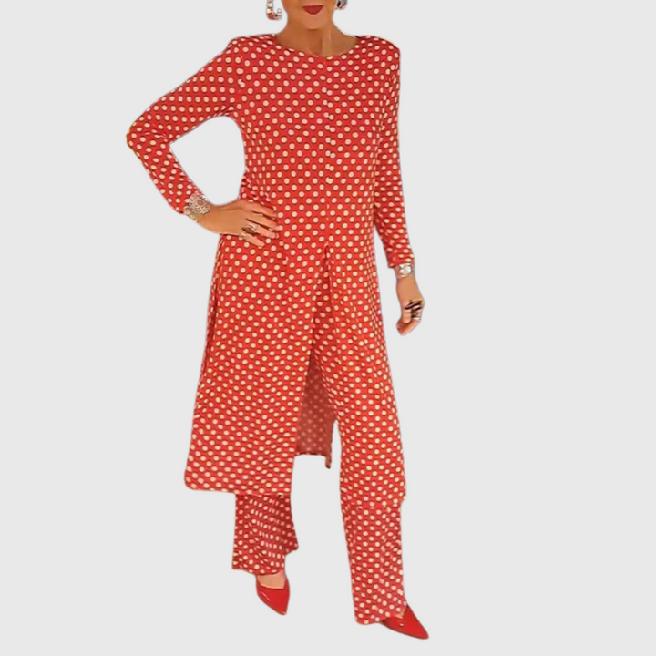 Nikolina - Delightful Polka Dot Jumpsuit