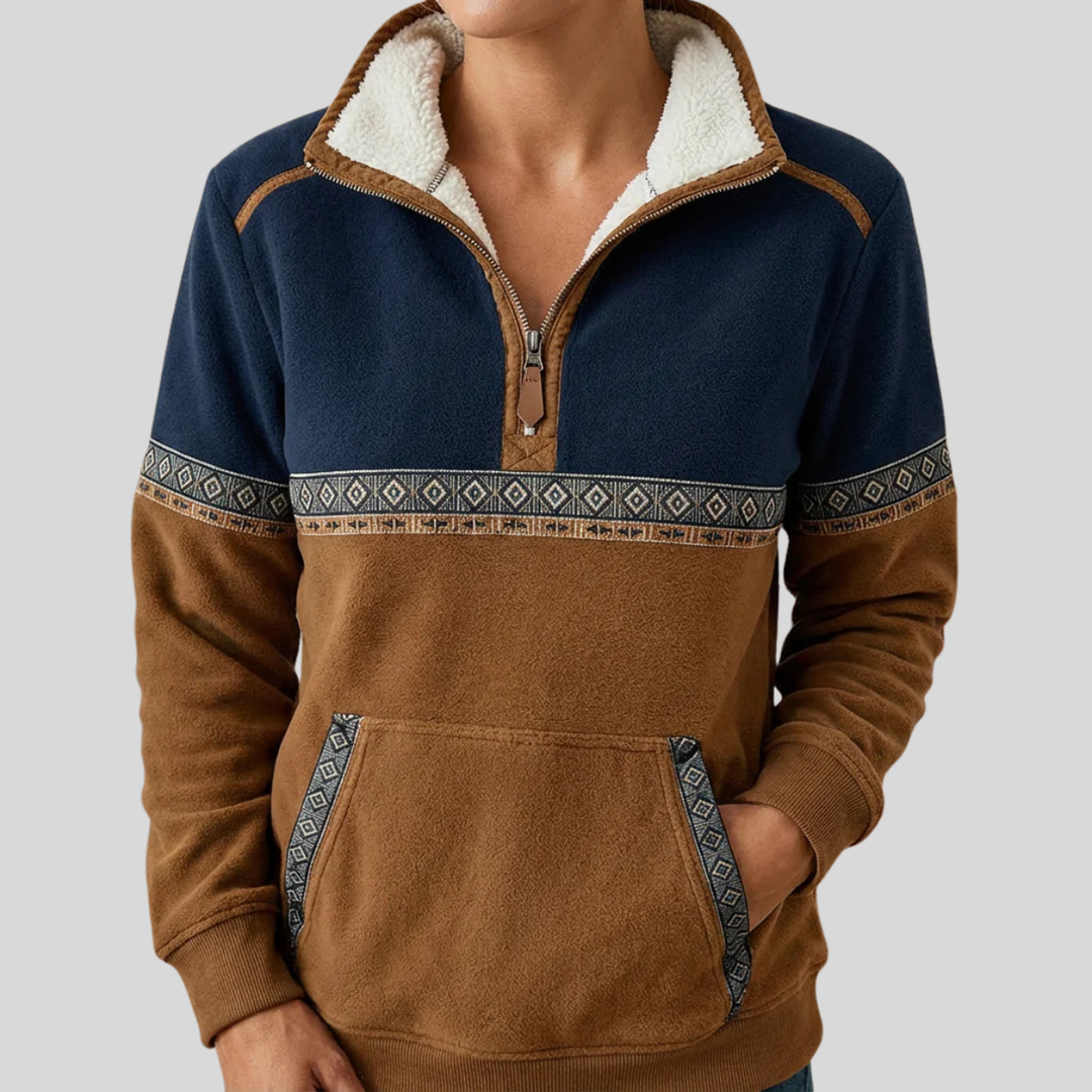 Neeltje | Cozy Half-Zip Jumper