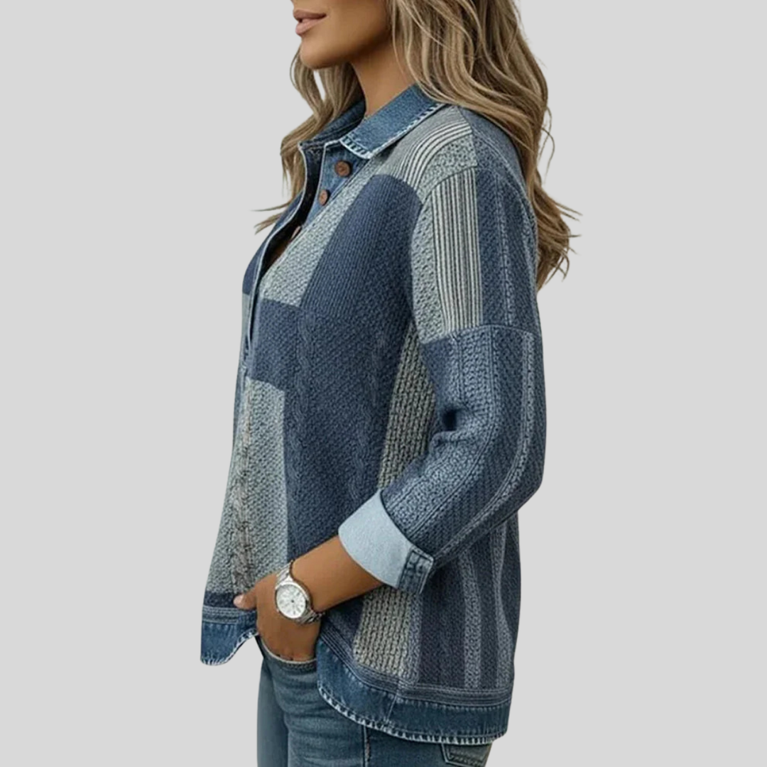 Dieneke | Patchwork Blouse