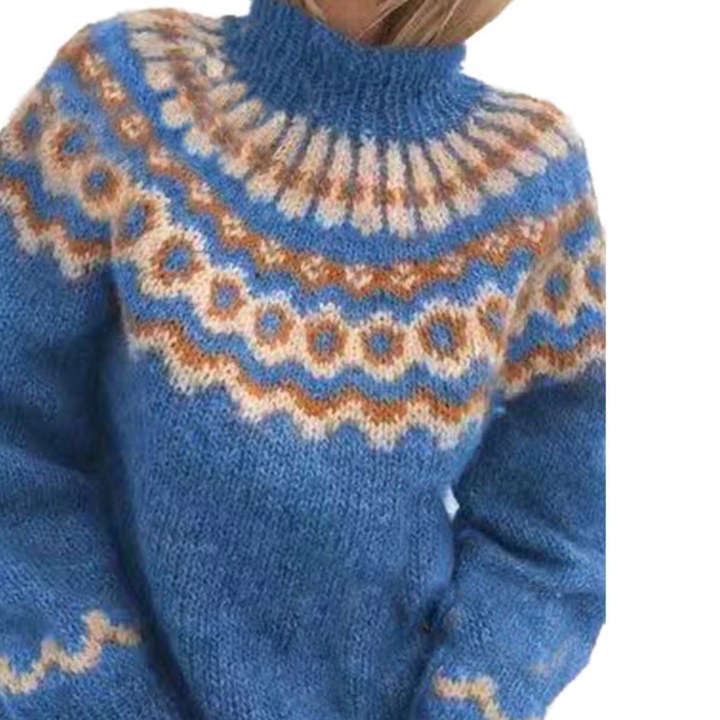 Sylvia™ |Elegant Roll Neck Sweater