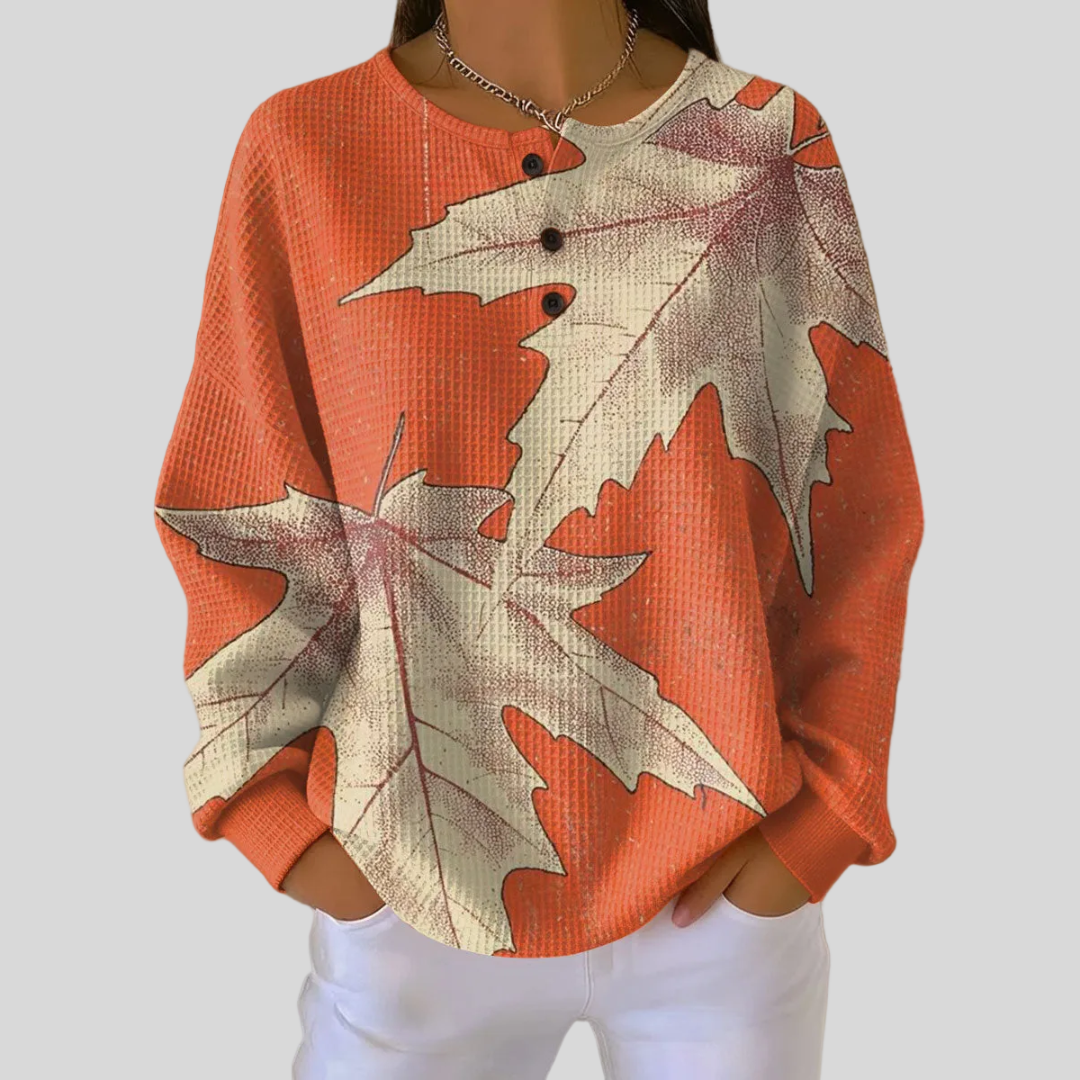 Jantje | Cosy Autumn Sweater with Button Detail