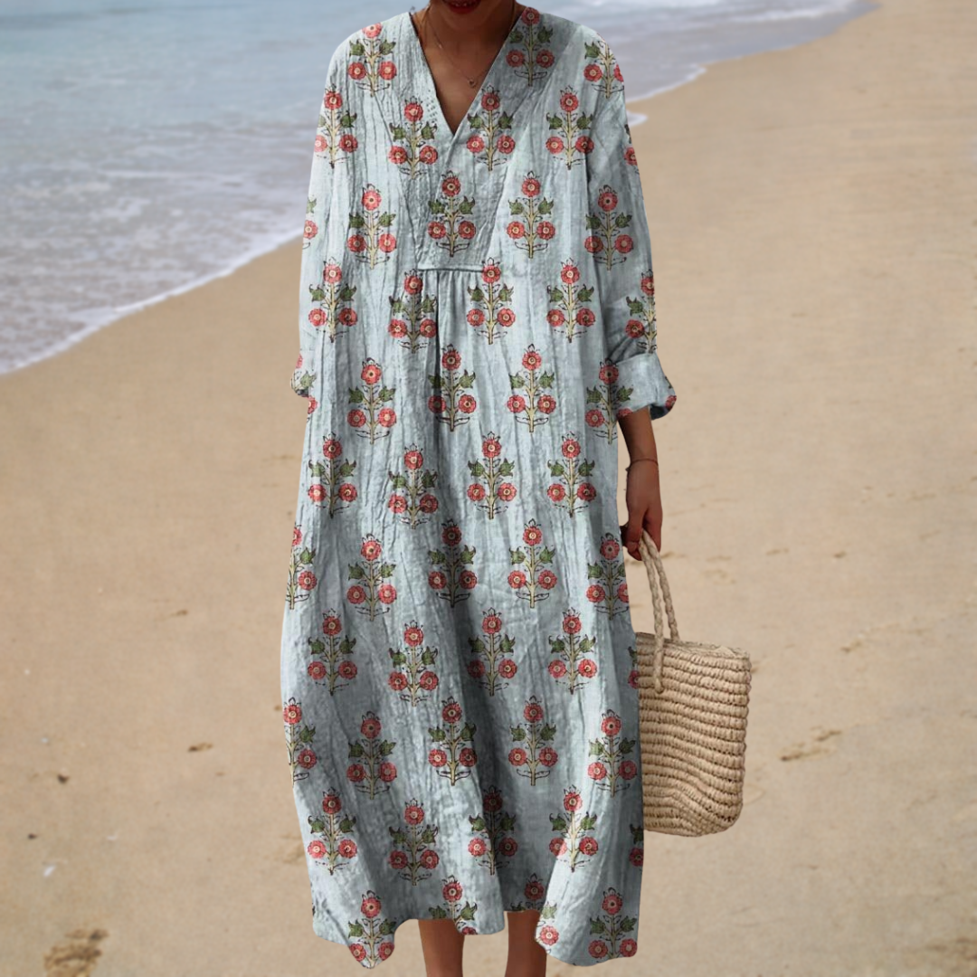 Flattere Summer Dress with Print