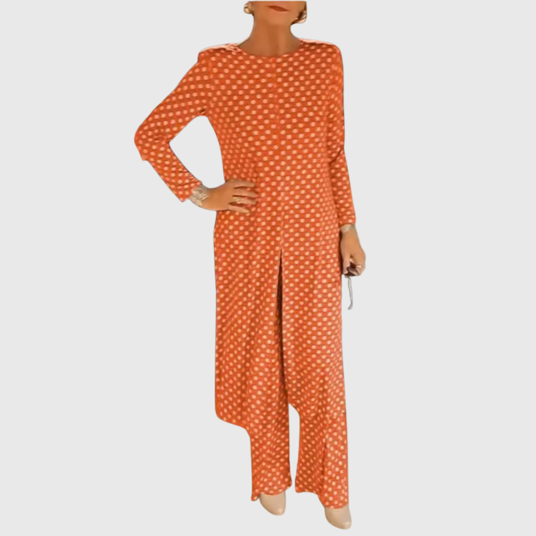 Nikolina - Delightful Polka Dot Jumpsuit
